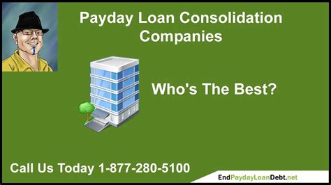 Best Payday Loan Consolidation Companies